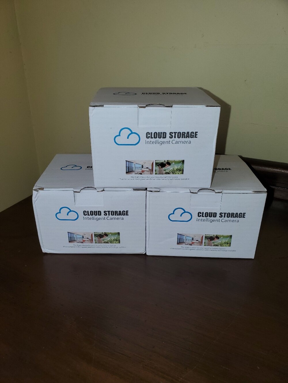 Cloud Storage Intelligent Camera Bundle Of 3